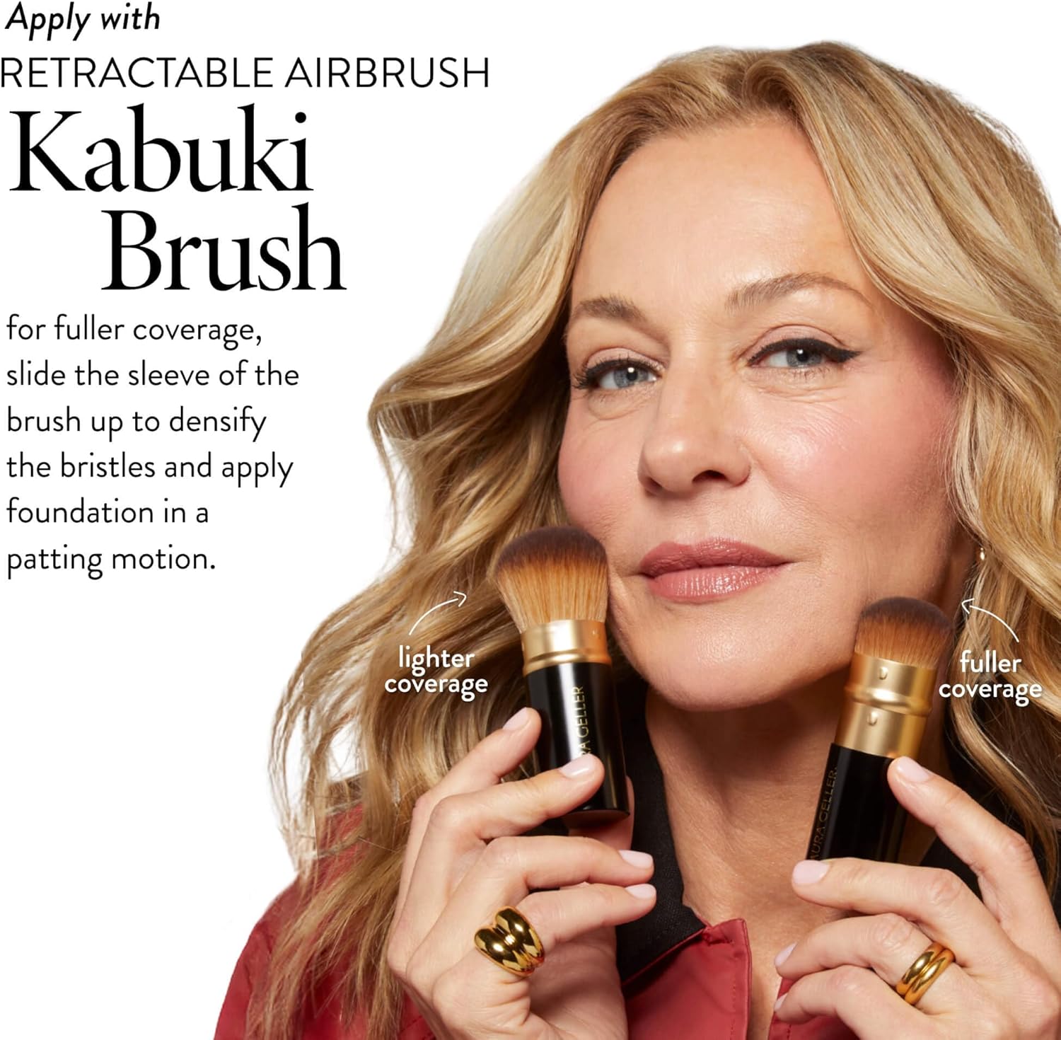 LAURA GELLER Fondotinta in Polvere Baked Balance-n-Brighten (Medium) - Correzione del Colore, Coprenza Modulabile da Leggera a Media, Fondotinta Matte Effetto Semi-Opaco – Image 8