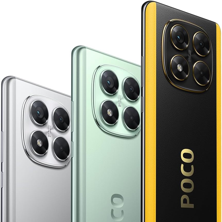 Smartphone XIAOMI POCO X7, 8+256Go, Argent, Appareil Photo Principal 50MP avec OIS, Batterie 5110mAh, IP68 (Chargeur Non Inclus) (Version Française + 2 Ans de Garantie) – Image 3