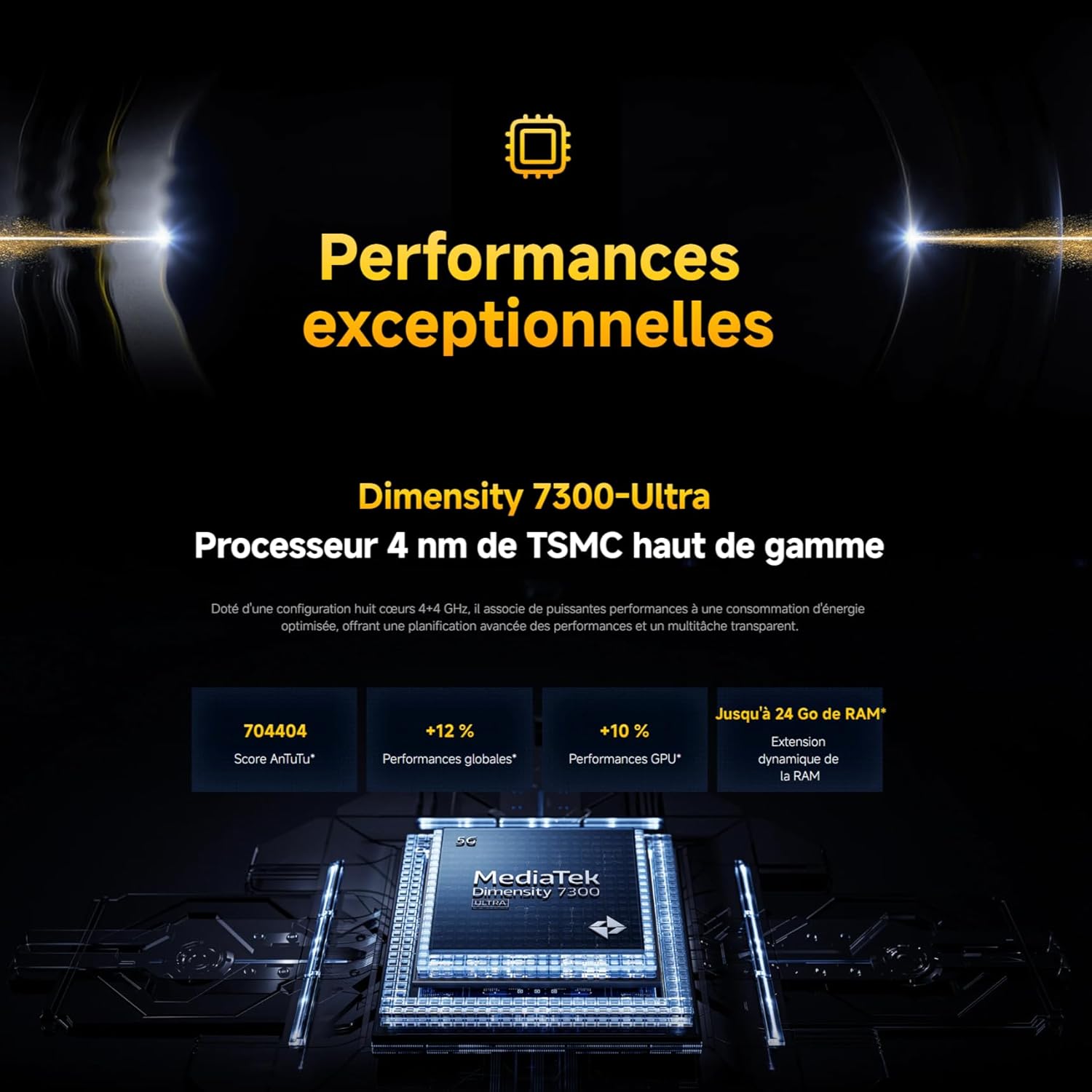 Smartphone XIAOMI POCO X7, 8+256Go, Argent, Appareil Photo Principal 50MP avec OIS, Batterie 5110mAh, IP68 (Chargeur Non Inclus) (Version Française + 2 Ans de Garantie) – Image 11