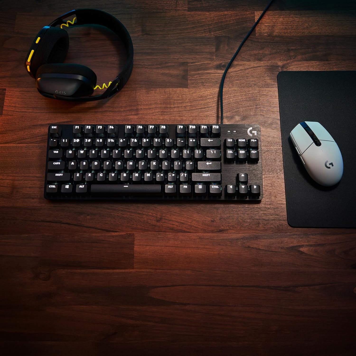 Logitech G 435 LIGHTSPEED & Bluetooth Casque gamer léger sans fil, microphone intégré, batterie 18H, compatible avec Dolby Atmos, PC, PS4, PS5, Mobile, Nintendo Switch – Noir – Image 6