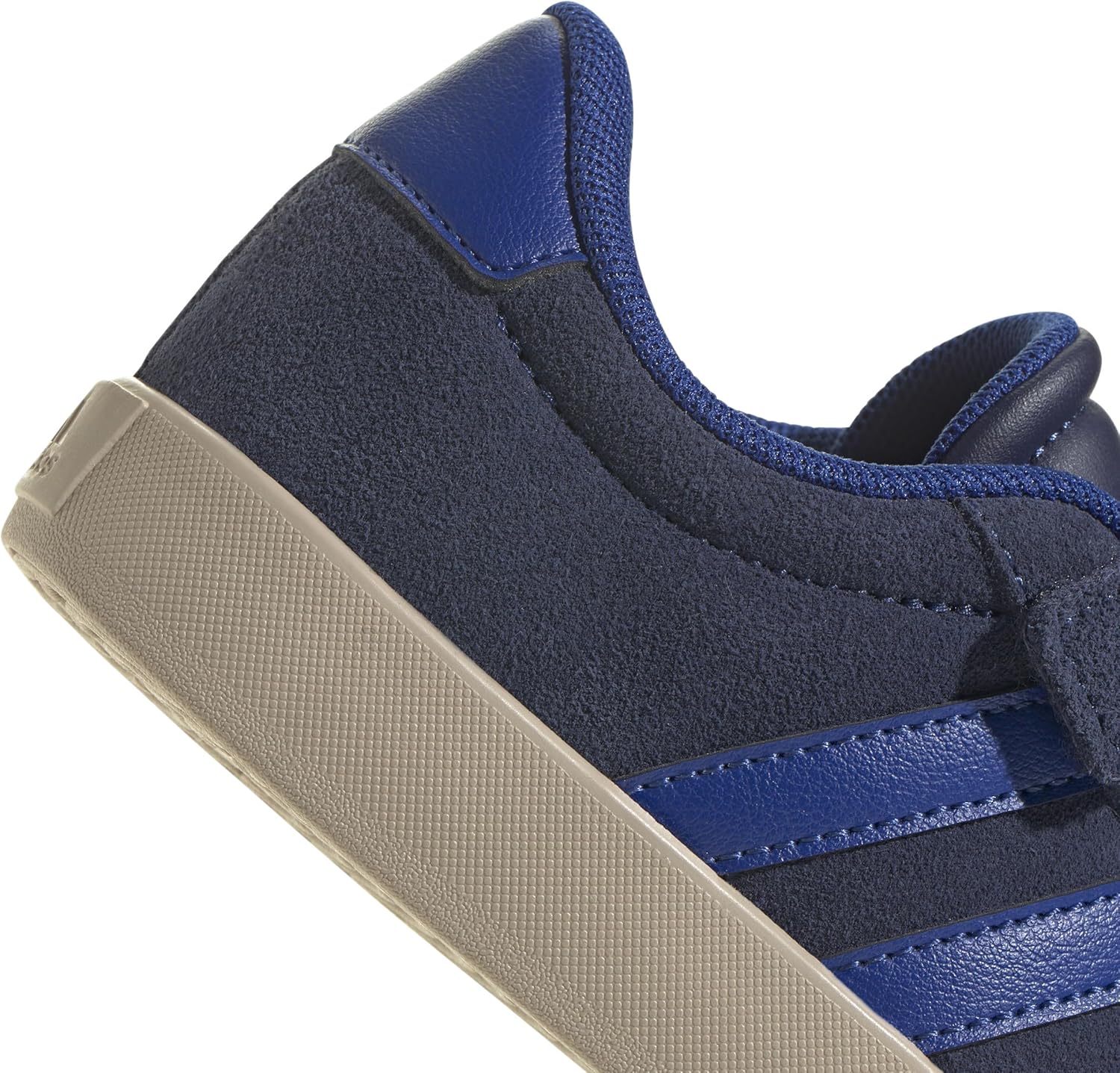 adidas VL Court 3.0 Hook and Loop Shoes, Chaussures Mixte Enfant, Bleu Foncé/Team Royal Bleu/Wonder Beige, 43 UK – Image 5