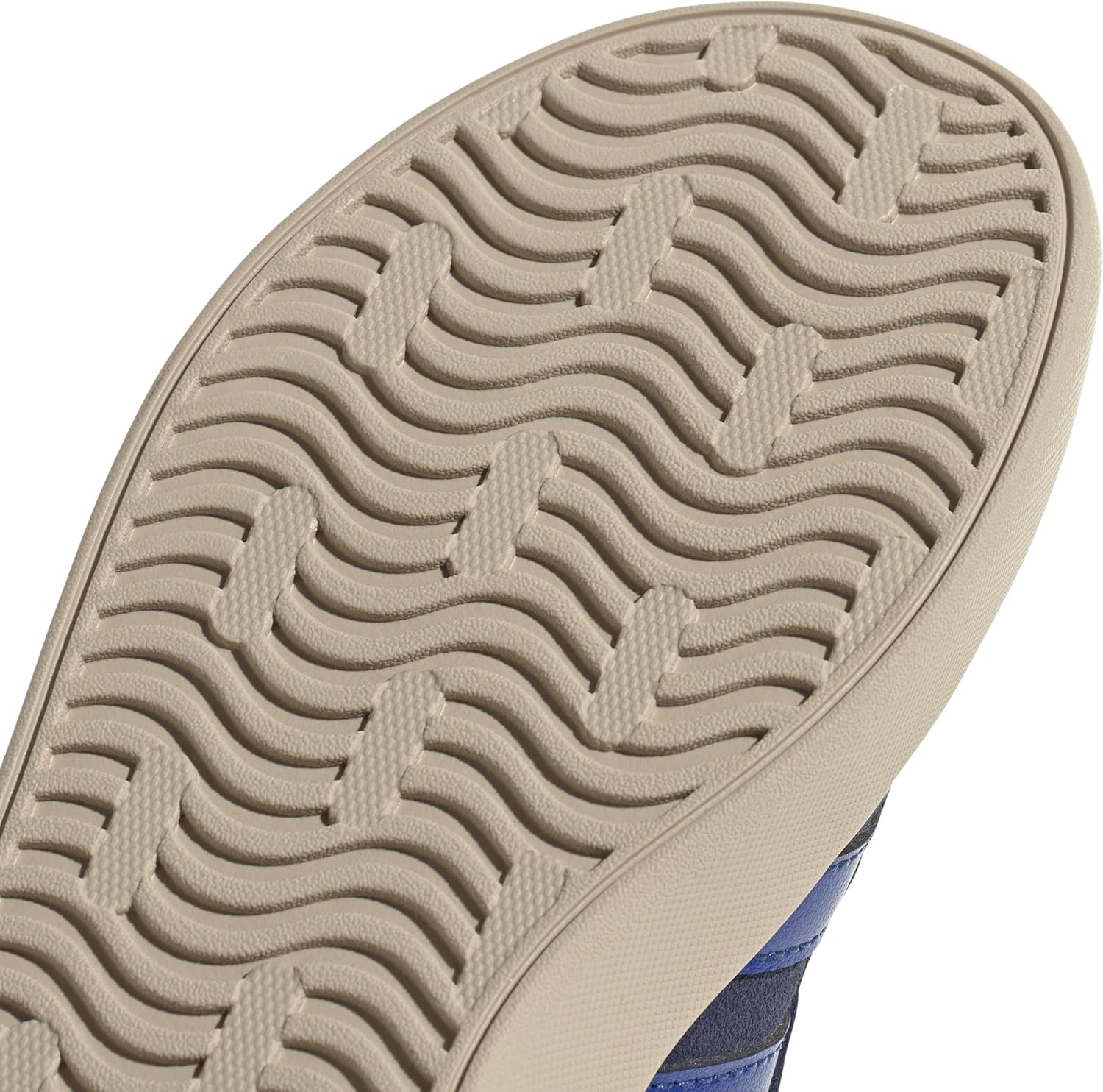 adidas VL Court 3.0 Hook and Loop Shoes, Chaussures Mixte Enfant, Bleu Foncé/Team Royal Bleu/Wonder Beige, 43 UK – Image 6