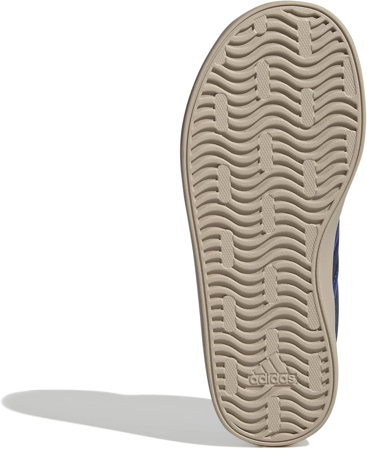 adidas VL Court 3.0 Hook and Loop Shoes, Chaussures Mixte Enfant, Bleu Foncé/Team Royal Bleu/Wonder Beige, 43 UK – Image 9
