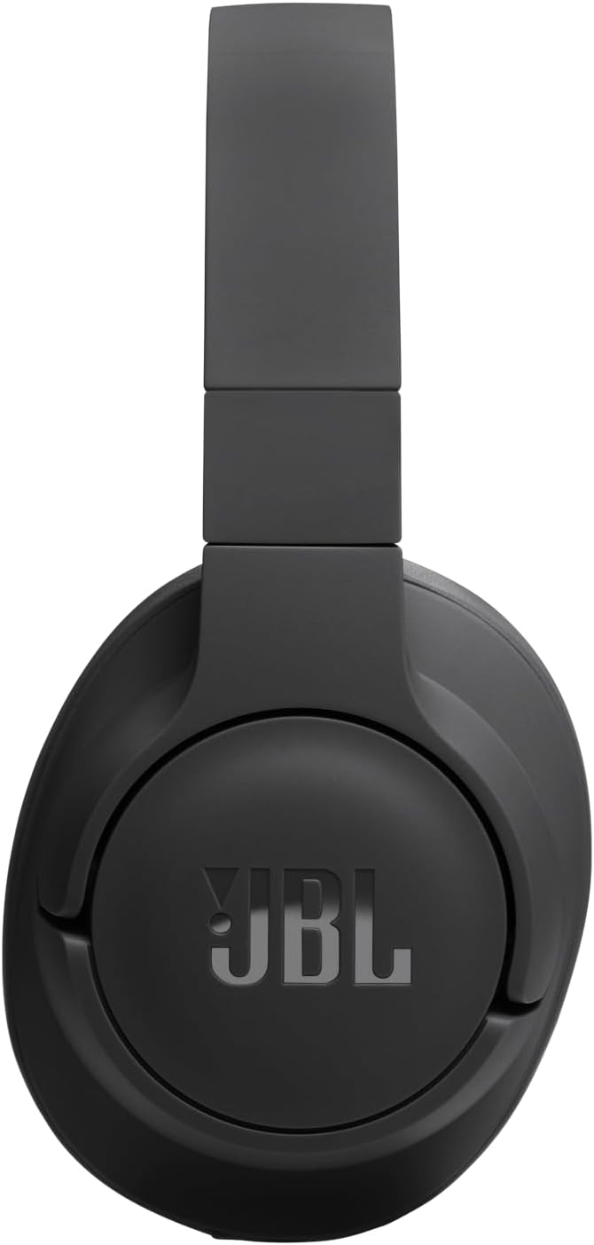 Casque sans fil JBL Tune 720BT, léger et confortable, Bluetooth 5.3, jusqu'à 76 heures d'autonomie, charge rapide, son JBL Pure Bass, noir – Image 4