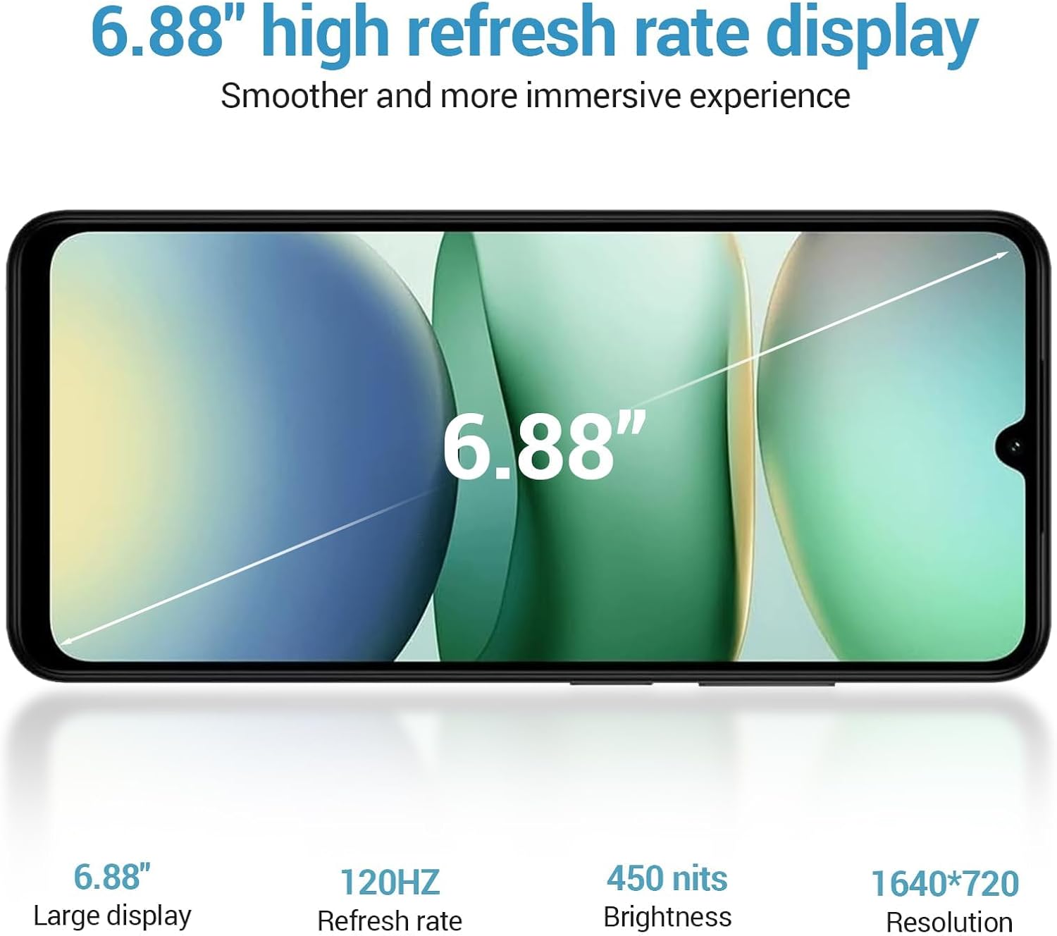 Xiaomi Redmi A5 (6,88 pouces - 4/128 Go) Noir – Image 3