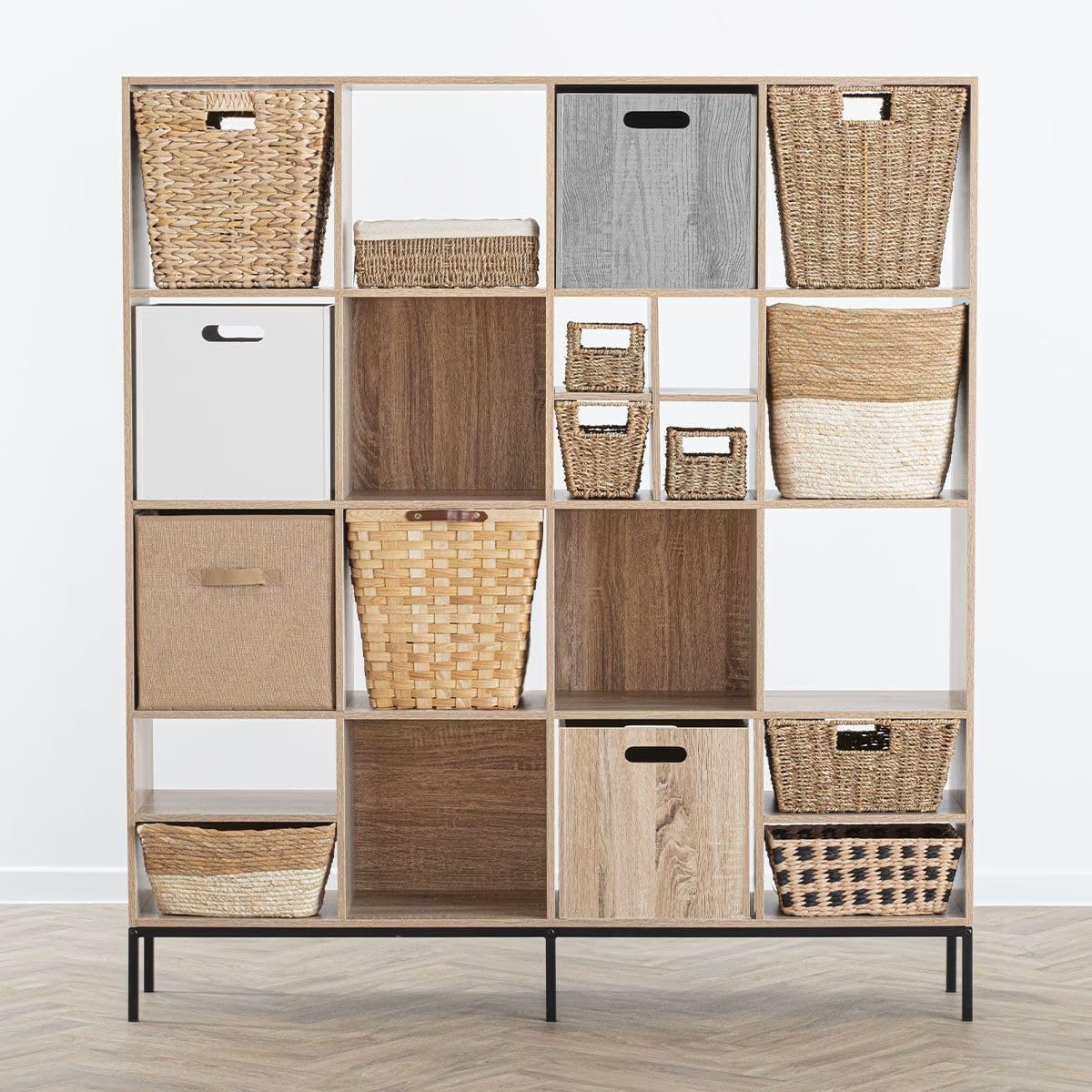 5 five Simply Smart 160403C Boîte de rangement, bois blanc – Image 3
