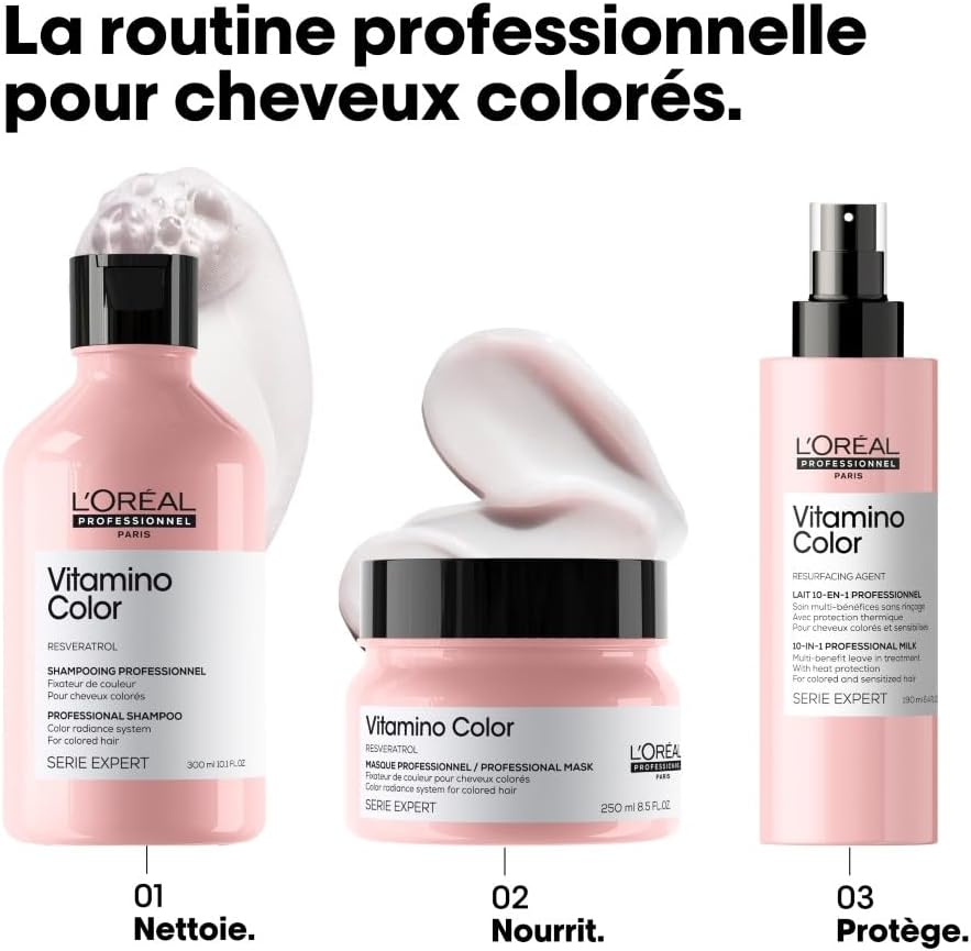 L'Oréal Professionnel, Lait Fixateur de Couleur 10 en 1, Cheveux — free download