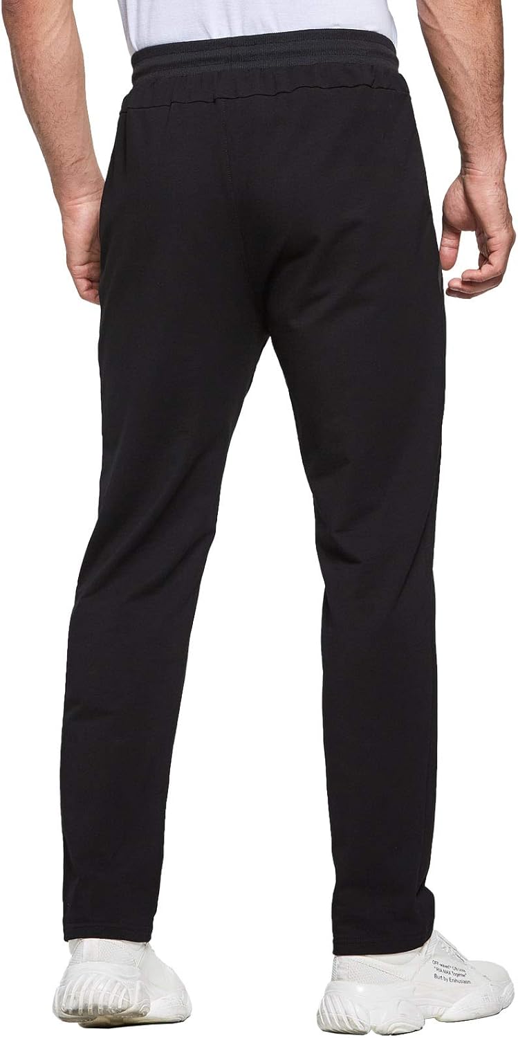 JustSun Pantalon de survêtement de jogging en coton pour homme – Image 3