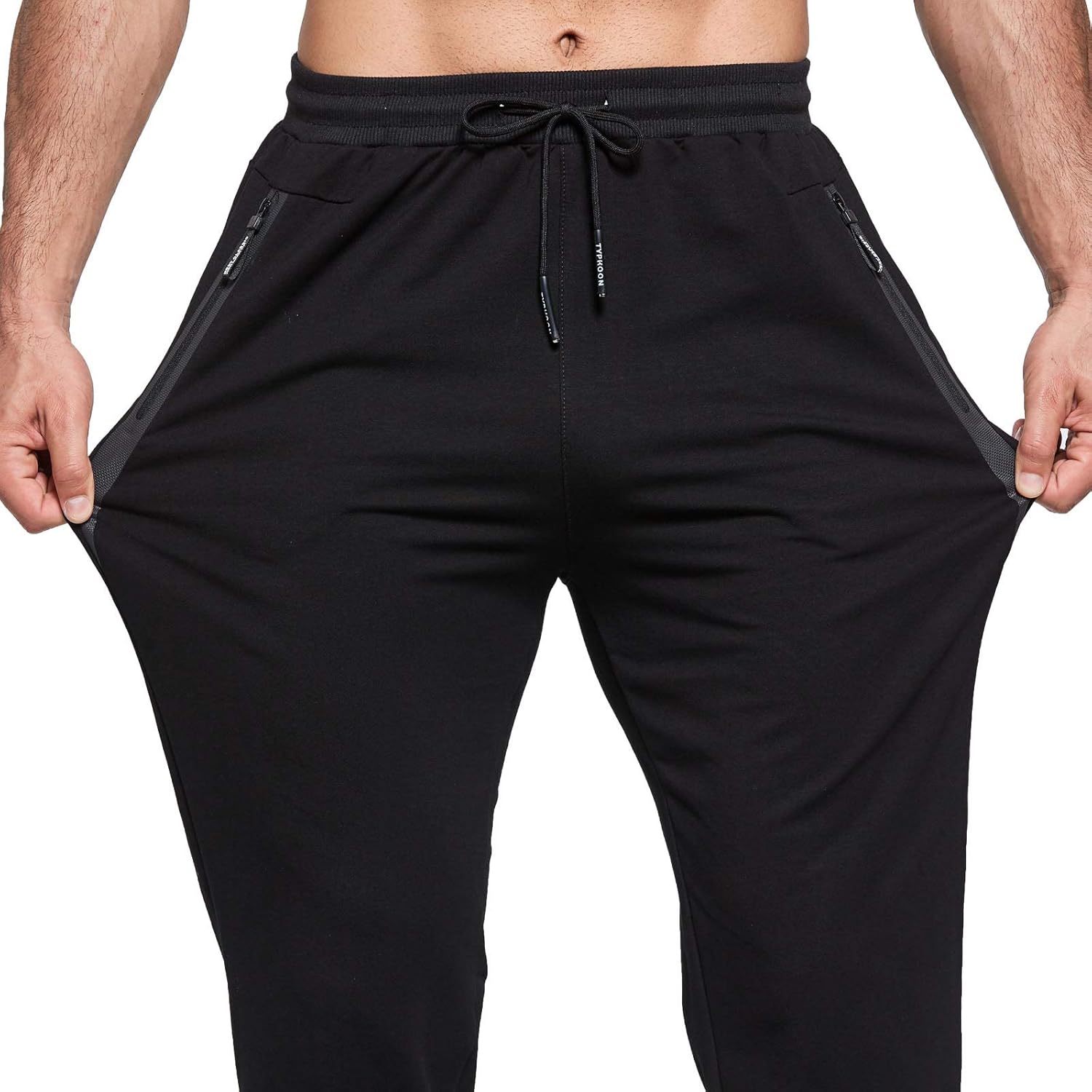 JustSun Pantalon de survêtement de jogging en coton pour homme – Image 5