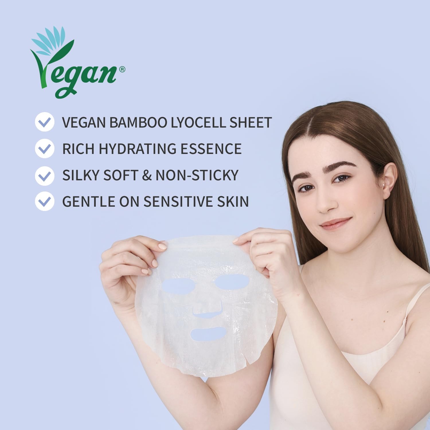 #OOTD Masque facial éclaircissant aux céramides 10 unités - Hydratant, anti-âge, peptides, vitamine C, végétalien, adoucit et éclaircit tous les types de peau – Image 6
