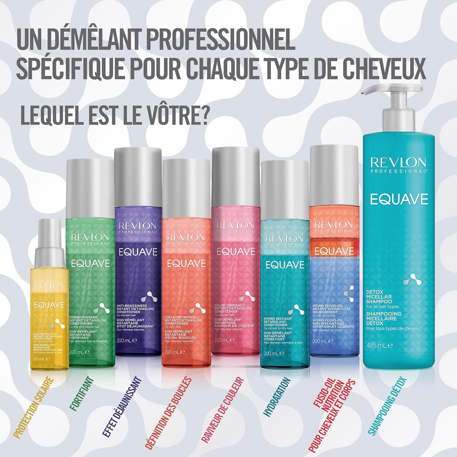Revlon Professional Equave™ Crème Démêlante Anti-Reflet Biphasée Jaune, 200 ml – Image 7