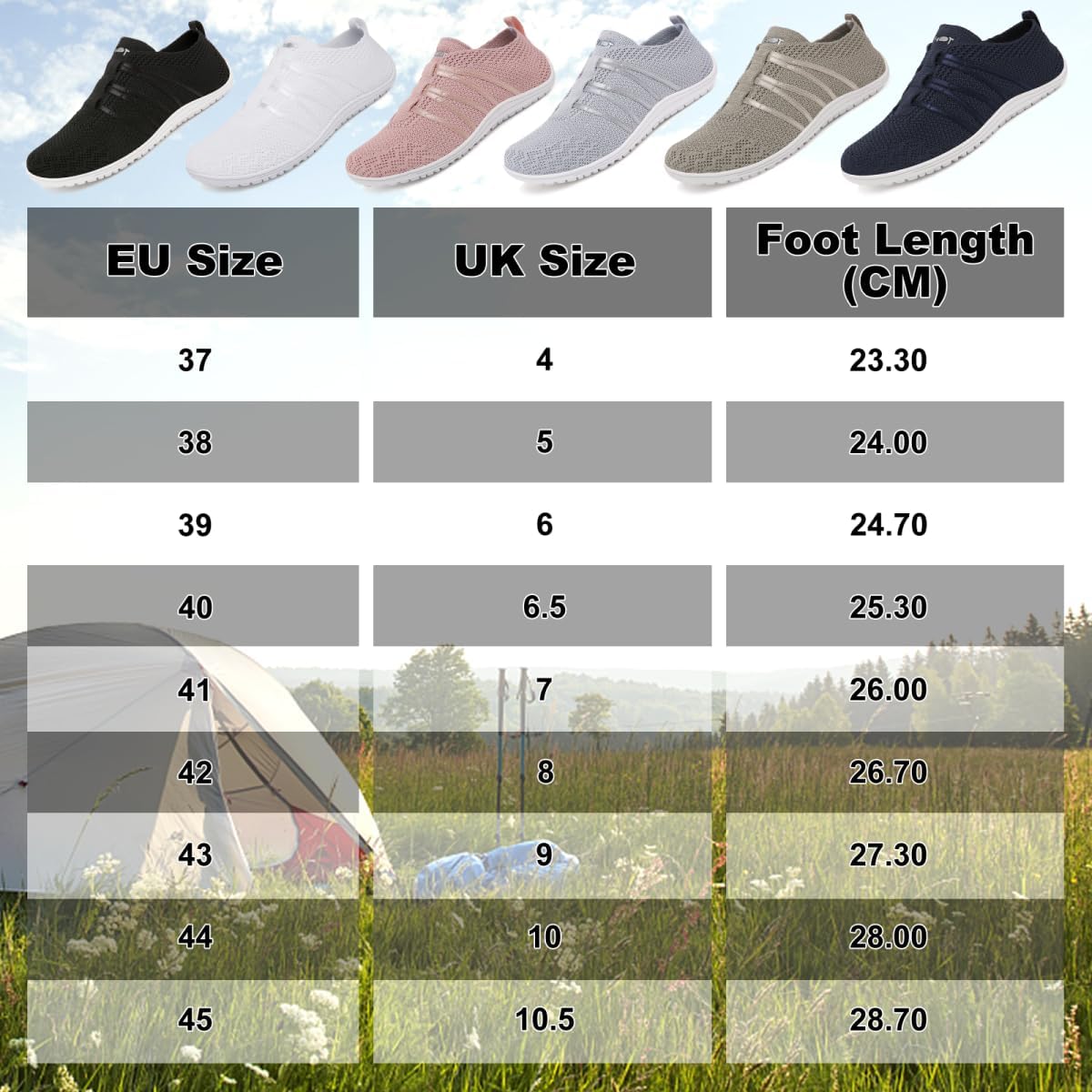 Geweo pieds nus chaussures minimalistes femmes hommes confort Trail course marche Sport décontracté Fitness baskets – Image 5