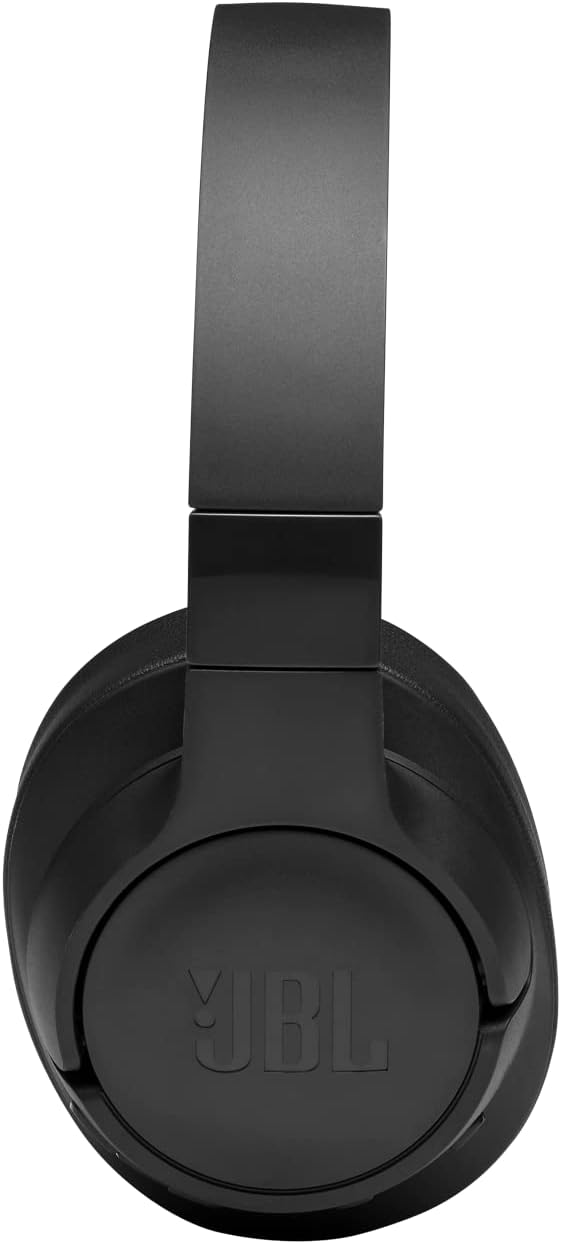JBL Tune760NC - Casque supra-auriculaire sans fil à suppression active du bruit - Son JBL Pure Bass - Autonomie de la batterie 35h - Appels mains libres et commande vocale - Noir – Image 4
