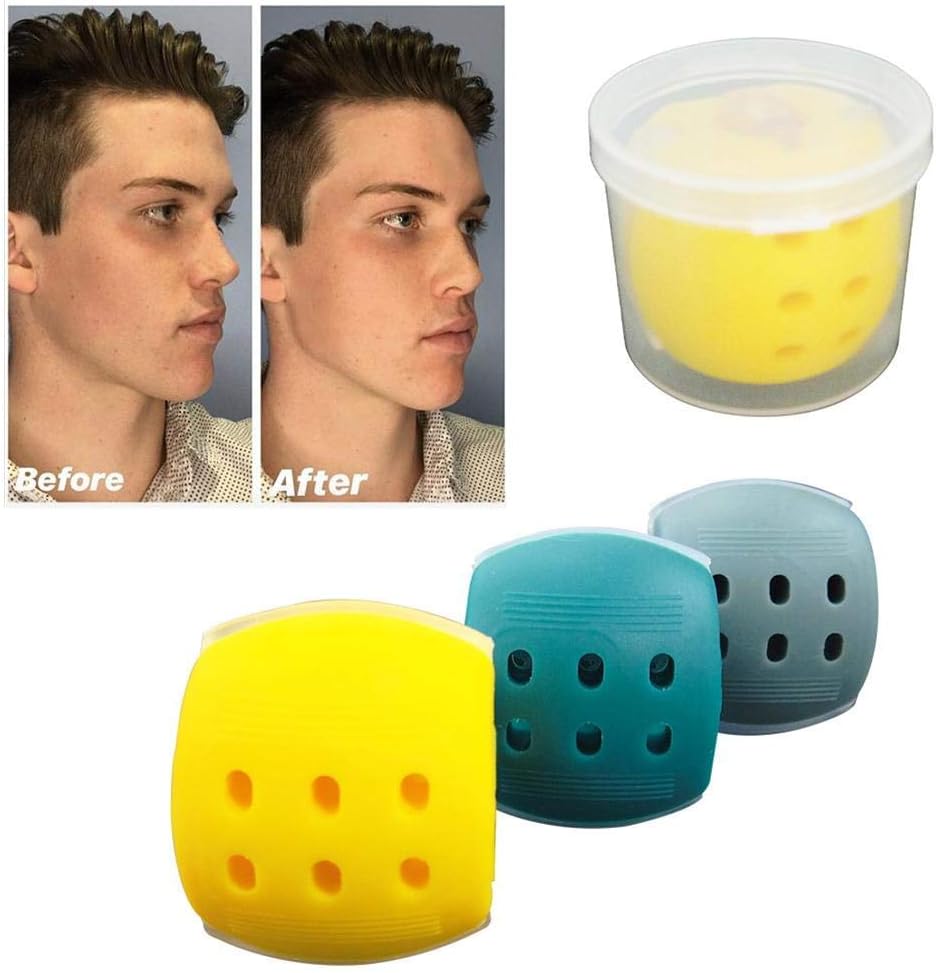 ZIYUMI Jawline Trainer, Visage Plus Ferme, Double Menton Exercice Jawlineme Exercice Fitness Ball Jaw Exerciser et Cou Visage Tonifiant Équipement Facial Beauté Outil pour Hommes Femmes – Image 7