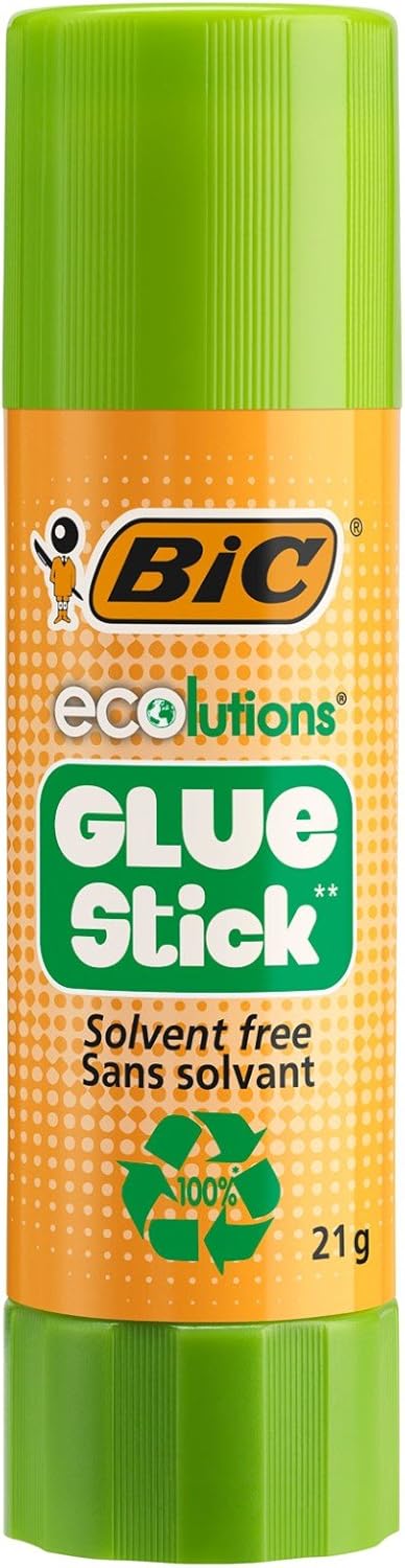 My BIC Box Boîte de 124 produits d'écriture - 75 stylos à bille, 24 porte-mines, 8 rubans correcteurs, 7 marqueurs, 8 surligneurs et 2 bâtons de colle blanche (21 g) – Image 6
