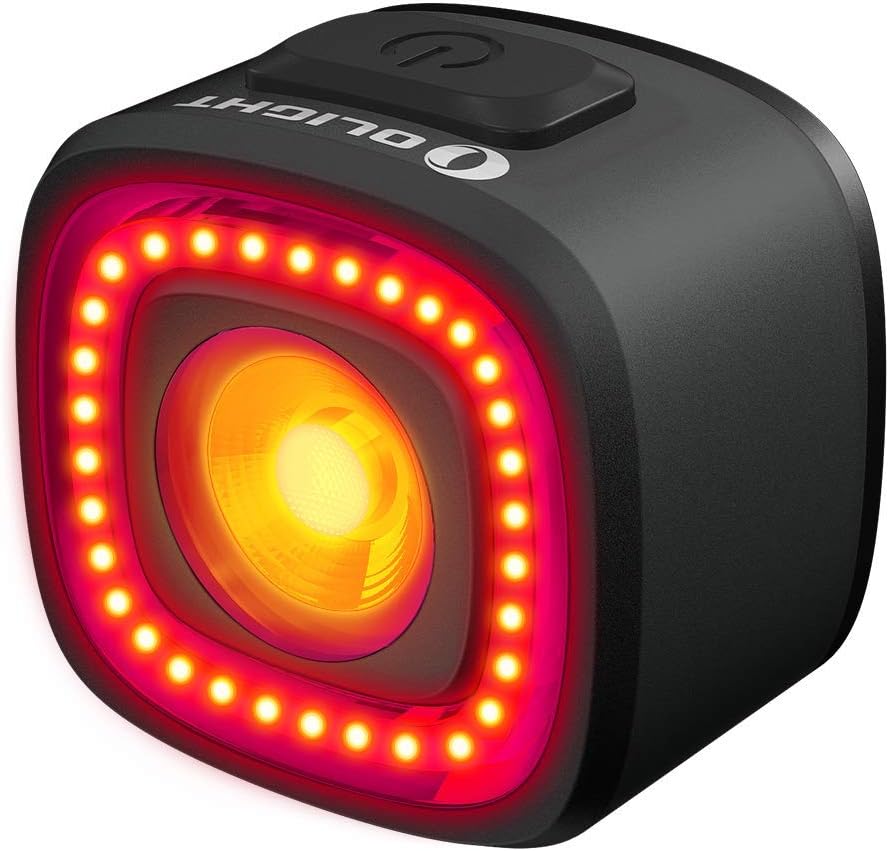 OLIGHT RN120C 120 Lumens 5 Modes de luminosité Étanche IPX6 Rechargeable Type C Feu arrière LED pour vélo de montagne pour voyager, cyclisme urbain, randonnée sur route – Image 2