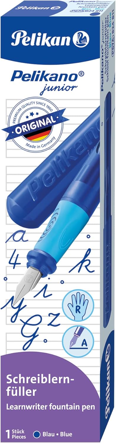 Pelikan 824811 Stylo plume Pelikano Junior P67 bleu A droitier – Image 3