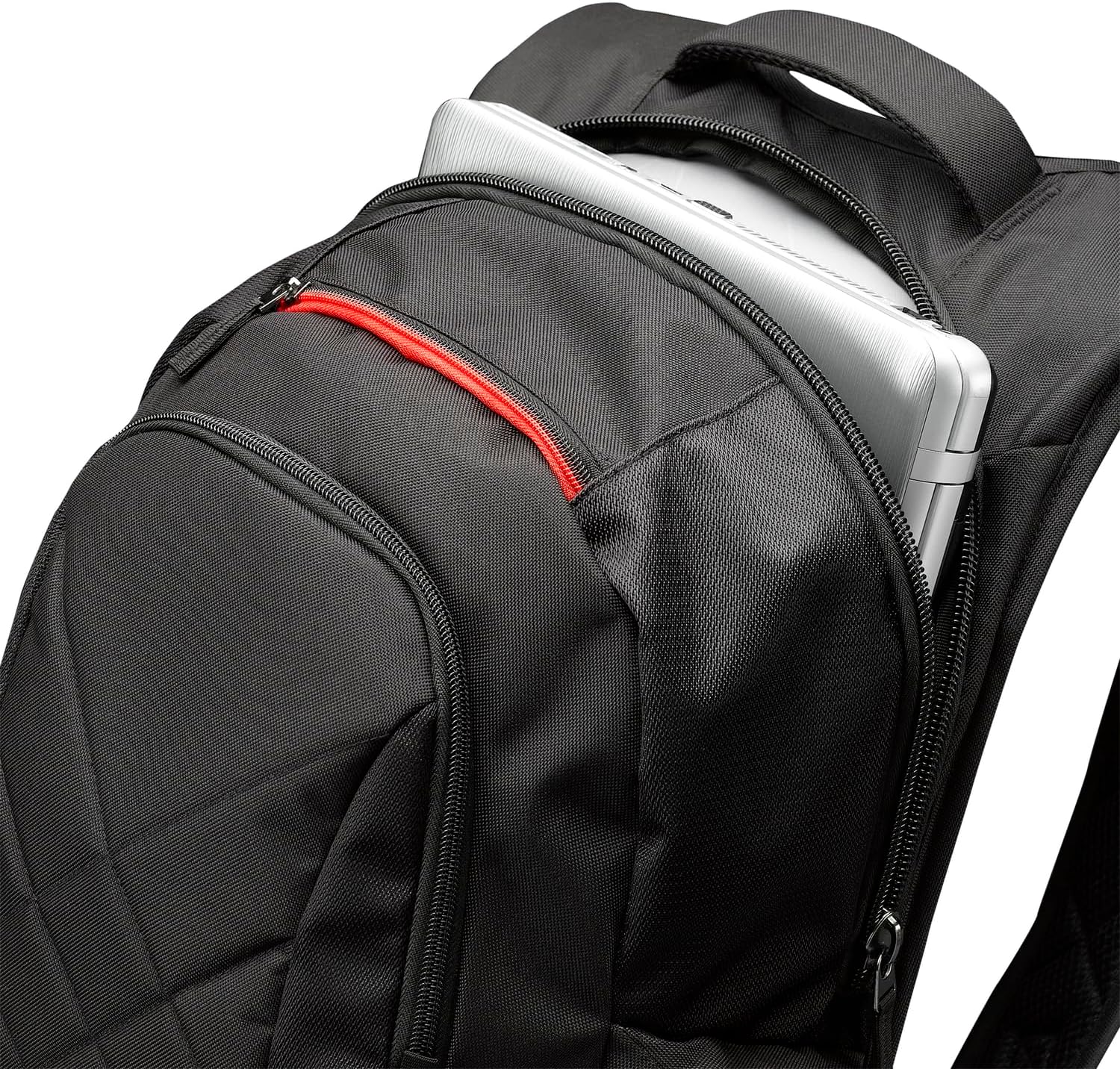 Case Logic DLBP116K Sac à dos tendance en nylon pour ordinateur portable 15,4" 16" Noir – Image 6