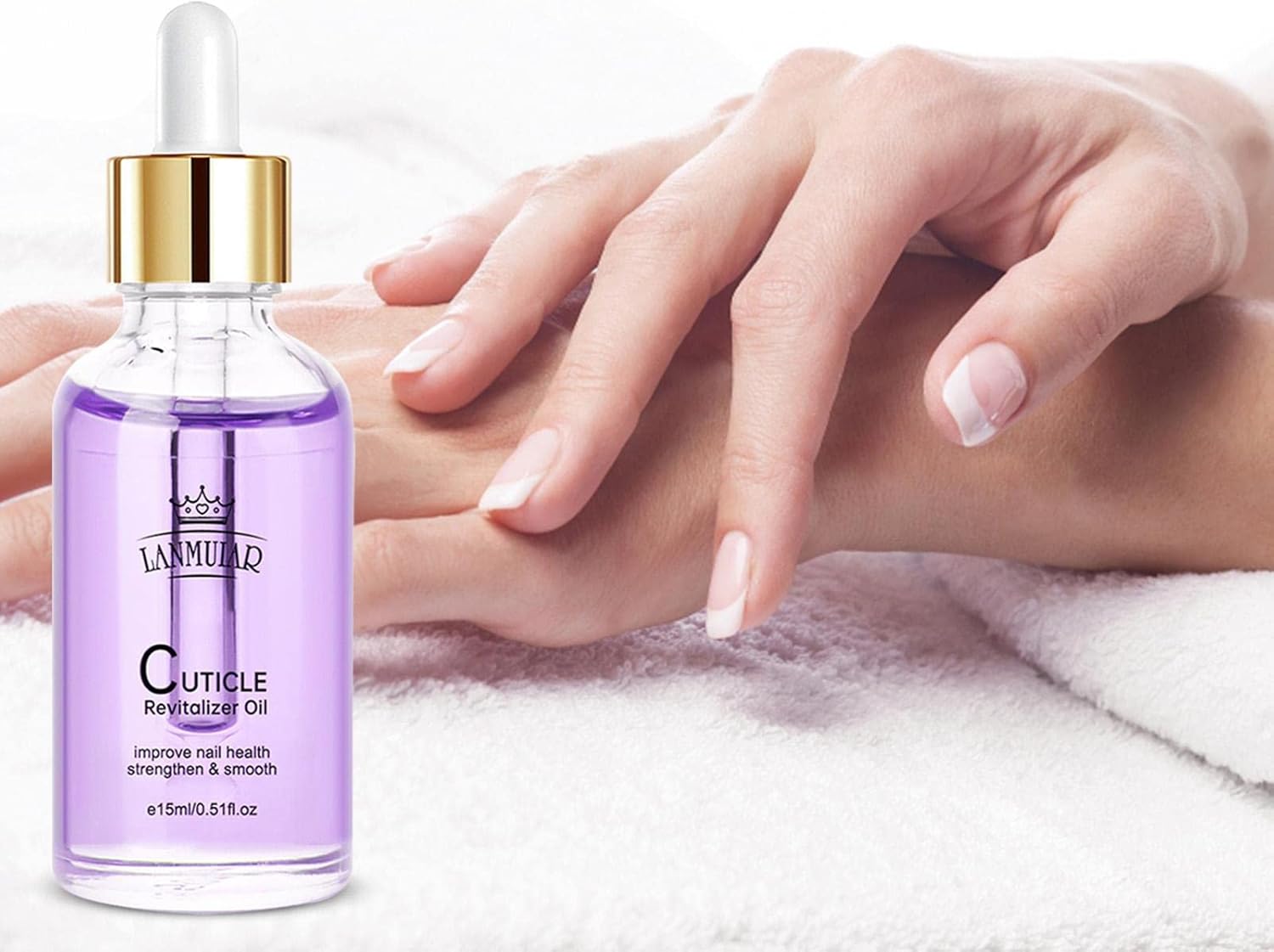 Renforce l'huile pour les ongles, 15 durcisseurs d'ongles professionnels pour les traitements des ongles, conception compte-gouttes pour une qualité de salon à la maison – Image 3