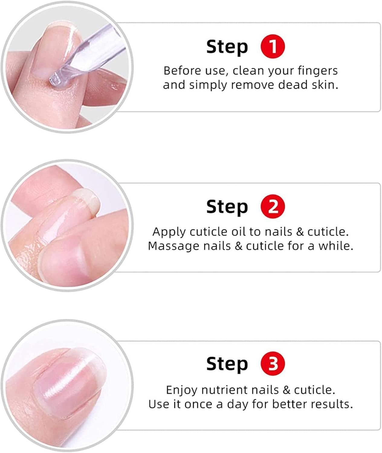 Renforce l'huile pour les ongles, 15 durcisseurs d'ongles professionnels pour les traitements des ongles, conception compte-gouttes pour une qualité de salon à la maison – Image 4