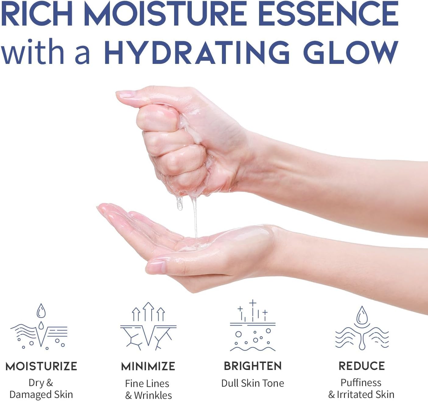 #OOTD Glowing Leaf Mask au triple acide hyaluronique - Hydratation et luminosité intenses, laissant la peau fraîche, éclatante et douce en quelques minutes. – Image 3