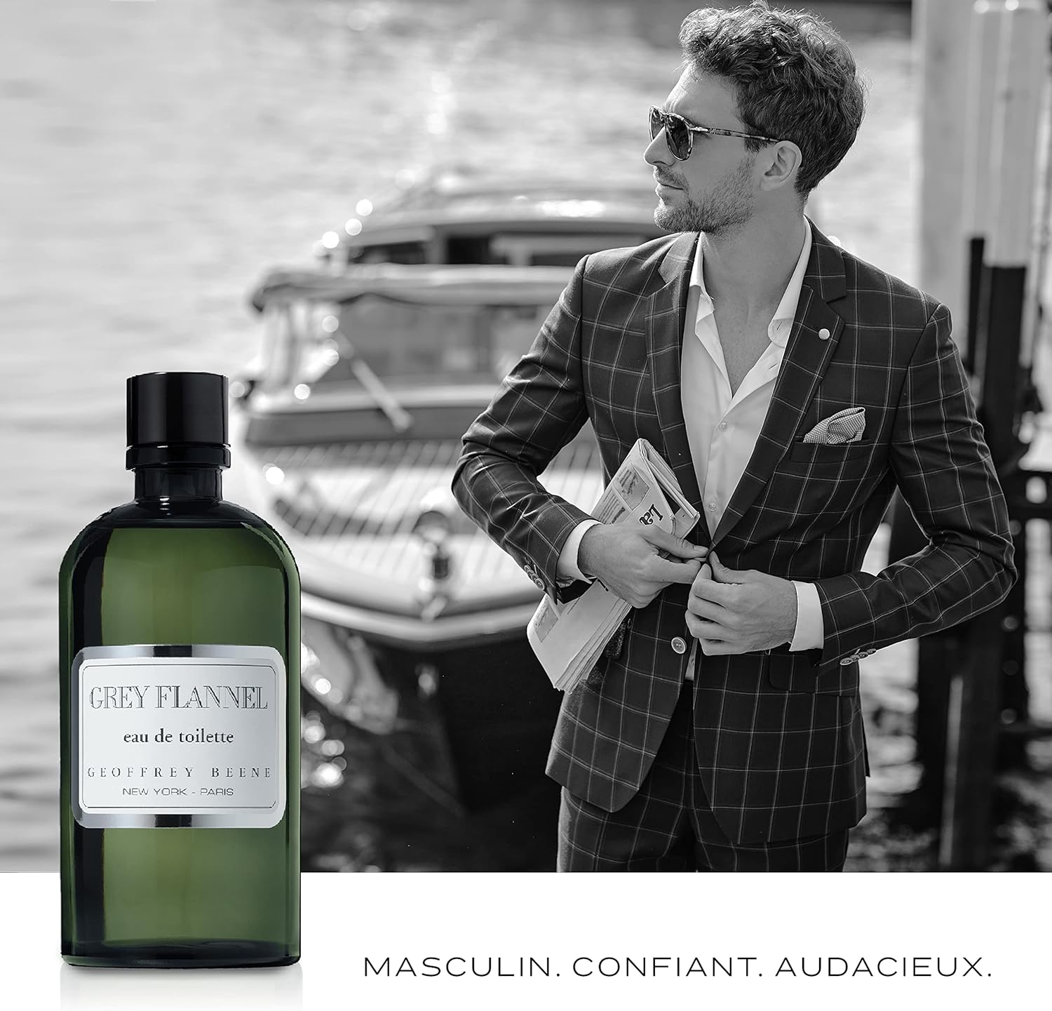 Geoffrey Beene, Grey Flannel, Eau de Toilette Spray pour Homme, Parfum Boisé et Oriental, Parfum Chypré Vert Unique, Authentique et Sophistiqué, Avec Trois Notes Parfumées, 30 ml – Image 6