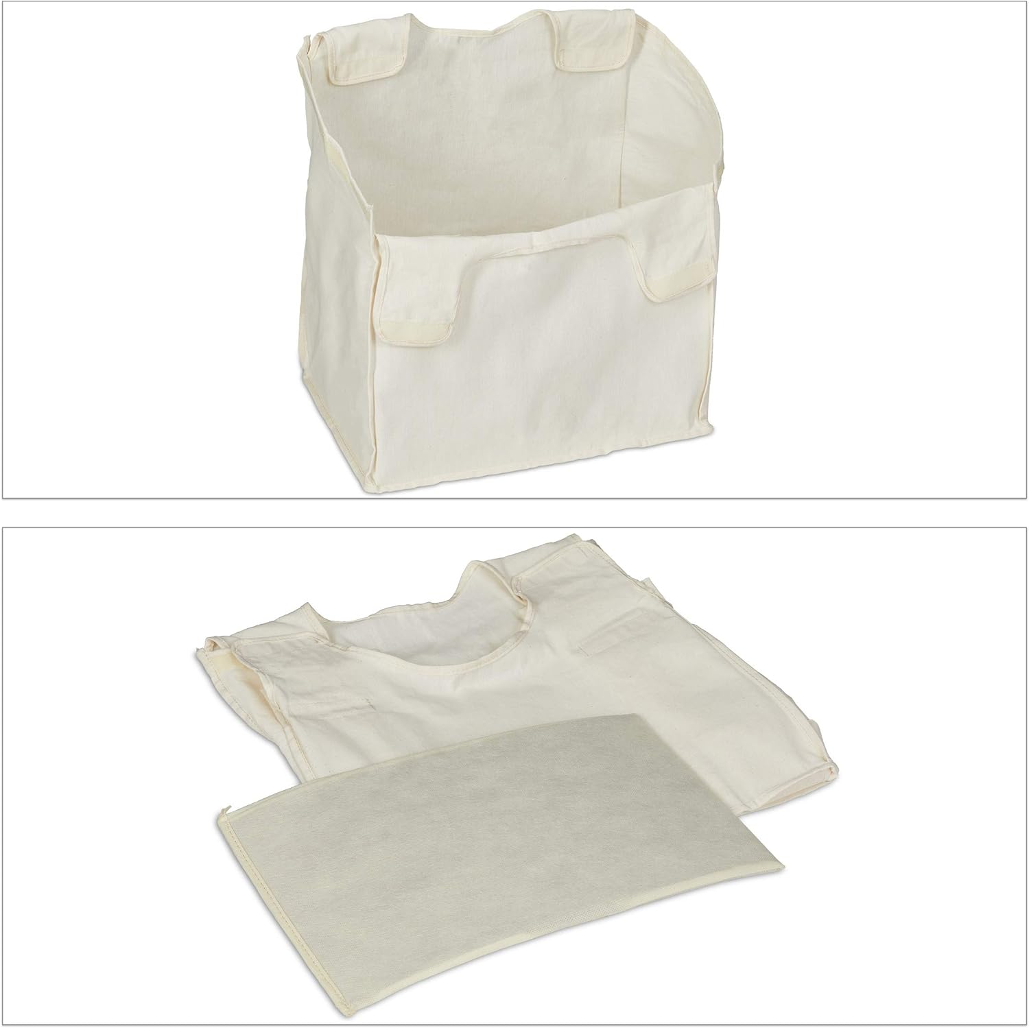 Relaxdays Panier à Linge, Meuble de Salle de Bain en Bambou, Panier Basculant, HLP 100 x 45,5 x 33,5 cm, Nature – Image 9