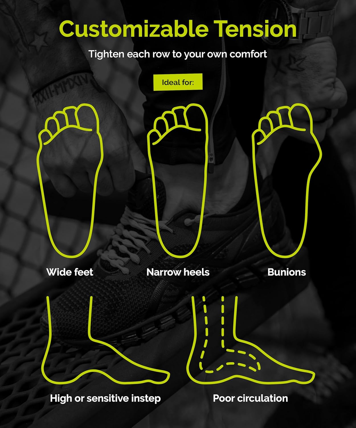 Caterpy Run - Les lacets élastiques ultimes sans nœuds pour adultes et enfants – Image 8