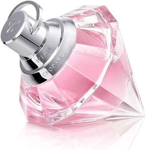 Chopard Pink Wish 75 ml - Eau de Toilette pour Femme - Parfum Floral Fruité - Notes Radieuses de Mandarine, Néroli, Pêche, Ambre et Bois de Santal - Flacon en Verre Transparent – Image 3
