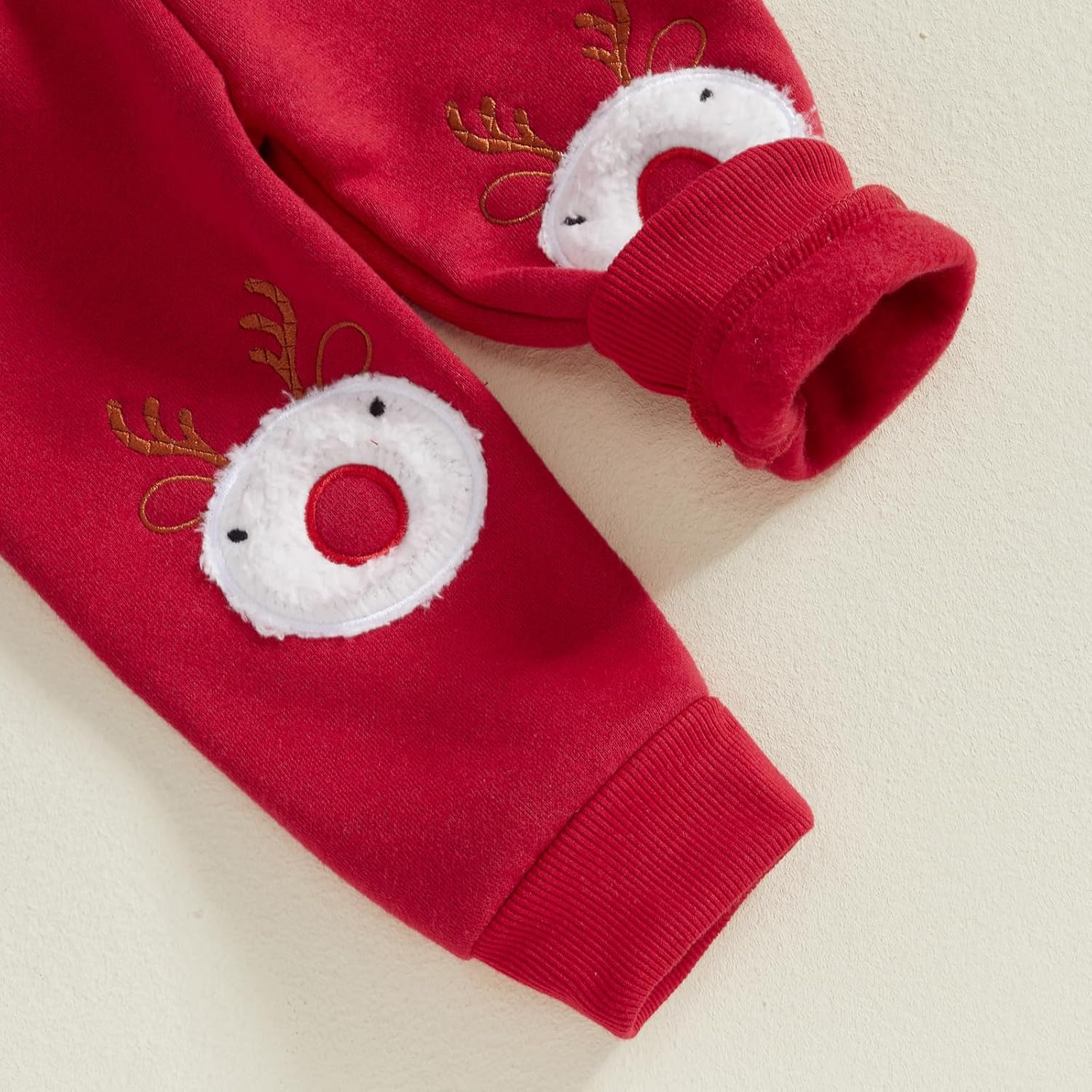 Ensemble de Noël pour bébé garçon et fille - Costume de Noël en polaire - Ensemble sweat-shirt et pantalon pour bébé unisexe de 6 mois à 4 ans – Image 7