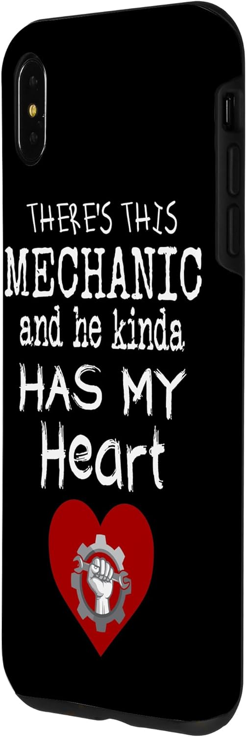 Coque pour iPhone XS Max Mechanics Wife For Women Husband Clothing Proud Fun – Image 3