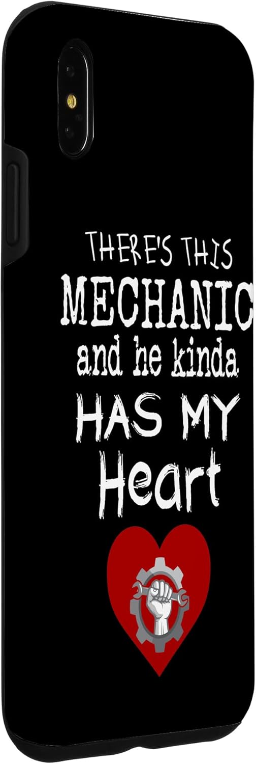Coque pour iPhone XS Max Mechanics Wife For Women Husband Clothing Proud Fun – Image 4