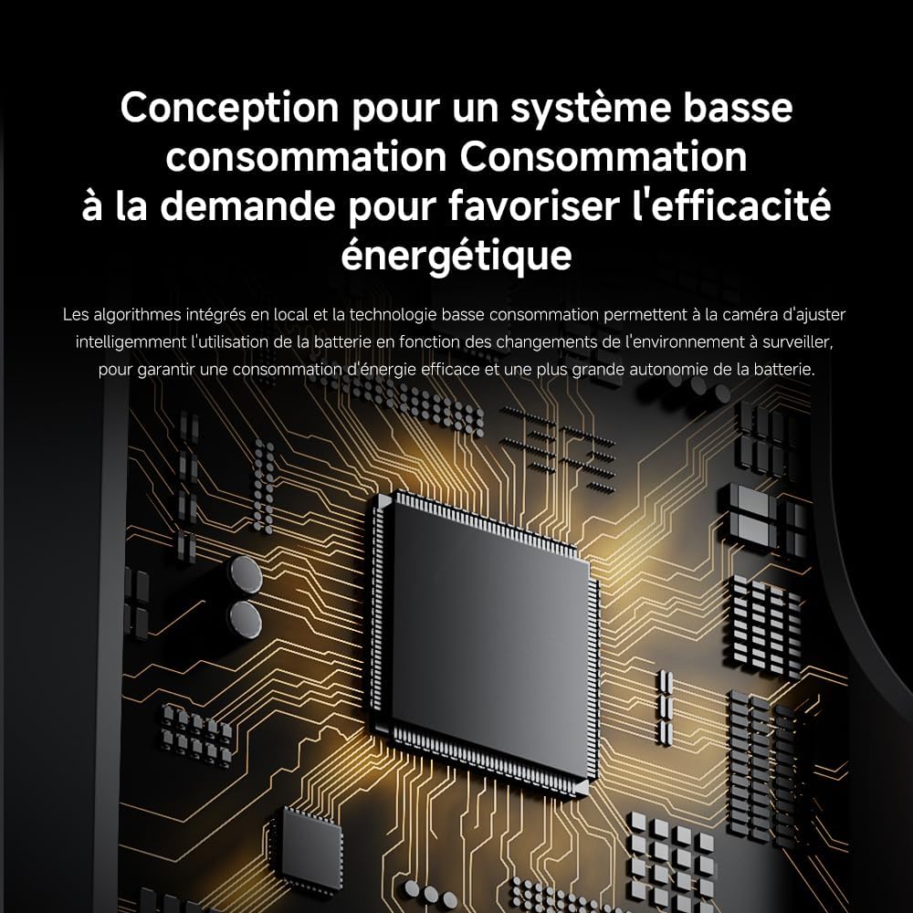 Caméra extérieure Xiaomi CW400 blanc – Image 10