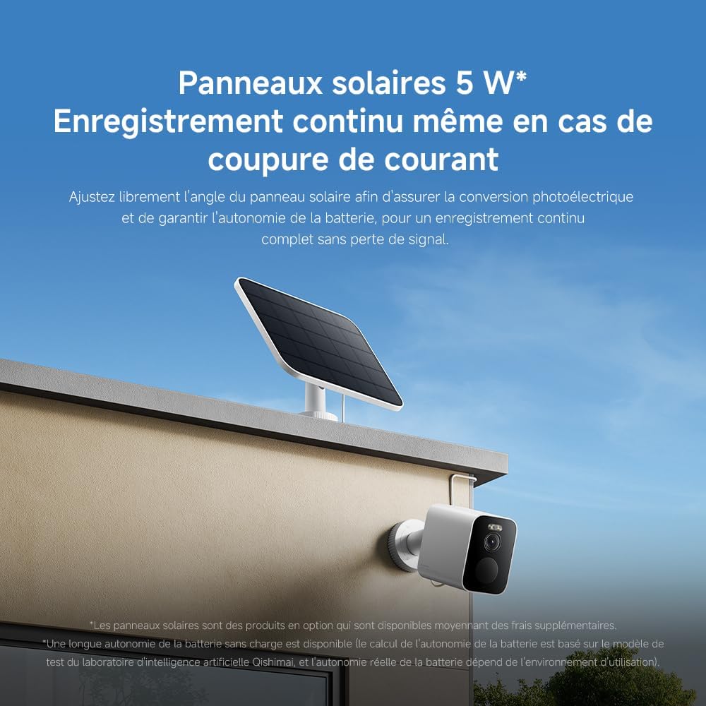 Caméra extérieure Xiaomi CW400 blanc – Image 11