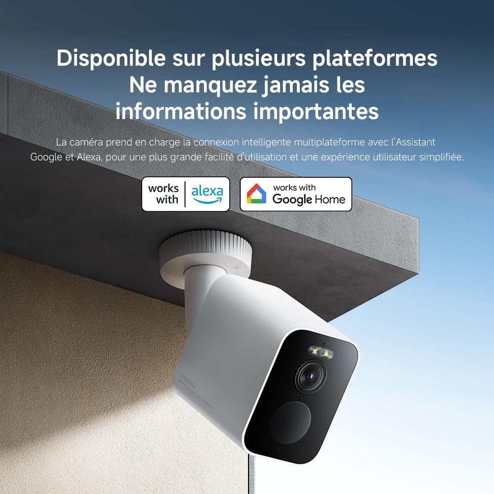 Caméra extérieure Xiaomi CW400 blanc – Image 14