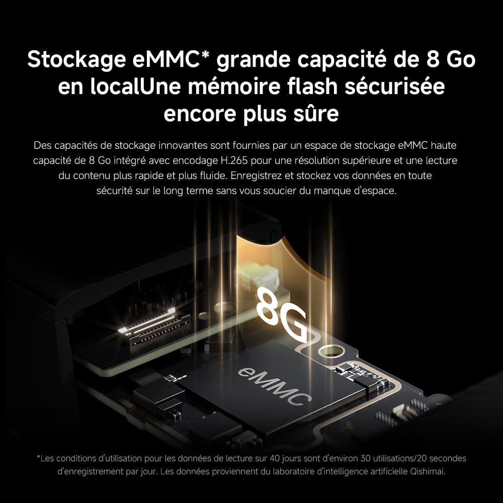 Caméra extérieure Xiaomi CW400 blanc – Image 16