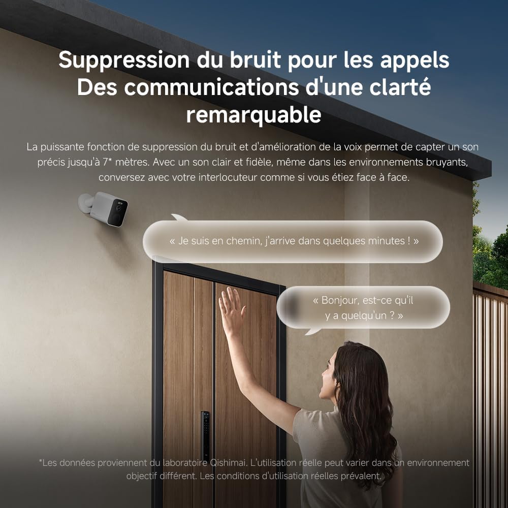 Caméra extérieure Xiaomi CW400 blanc – Image 17