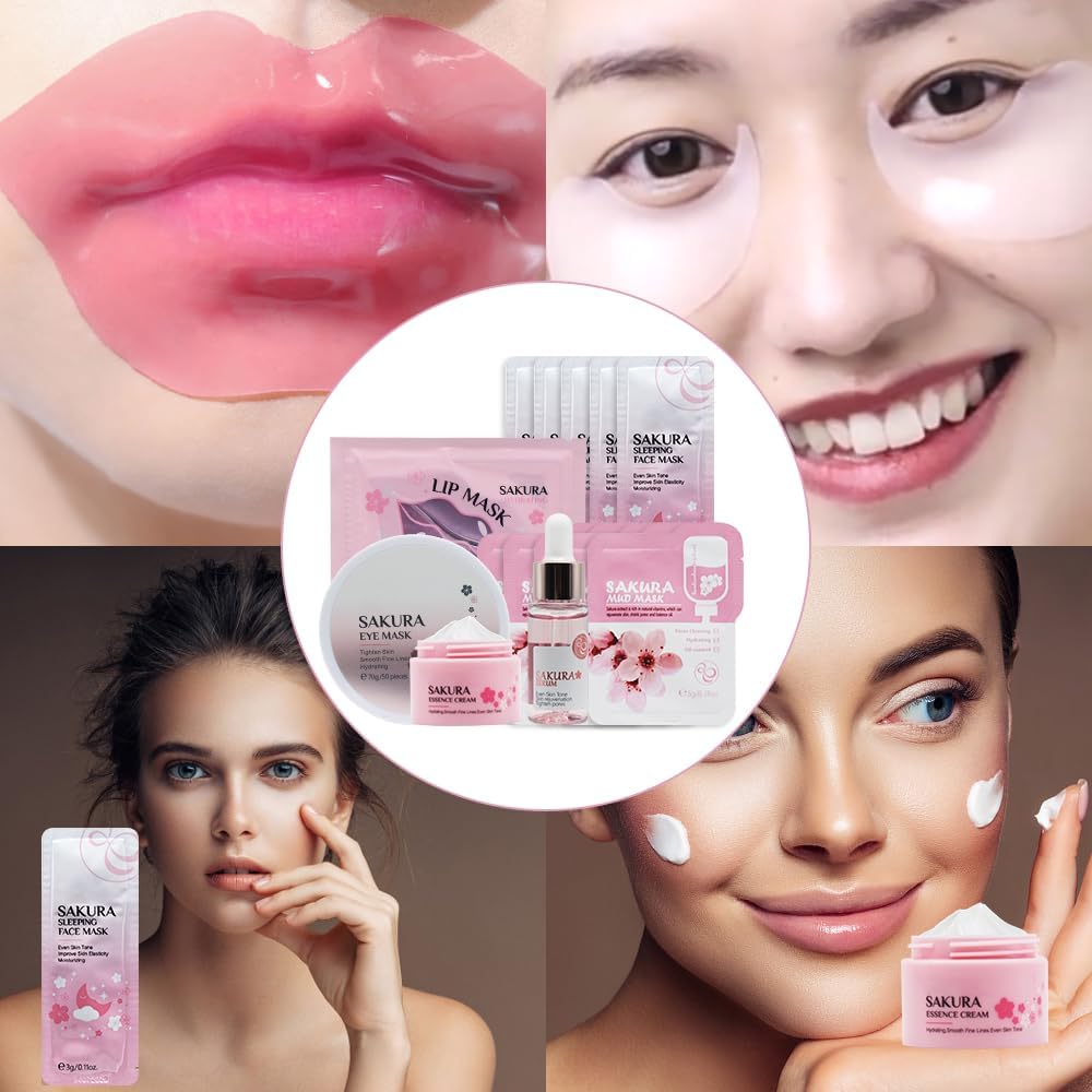 Ensemble de soins de la peau, ensemble de soins de la peau, ensemble de beauté pour adolescentes, soin du visage à texture rafraîchissante, cadeaux de soins de la peau pour les femmes et elle – Image 5