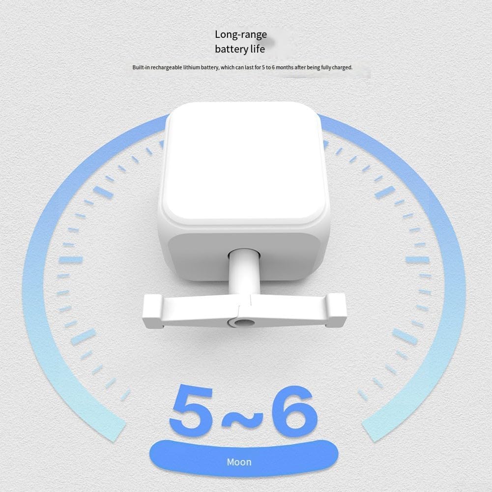 Interrupteur intelligent pour système Tuya Smart Home, alimenté par piles rechargeables avec fonction minuterie, compatible avec les robots d'appareils lumineux, pour passerelle requise – Image 5