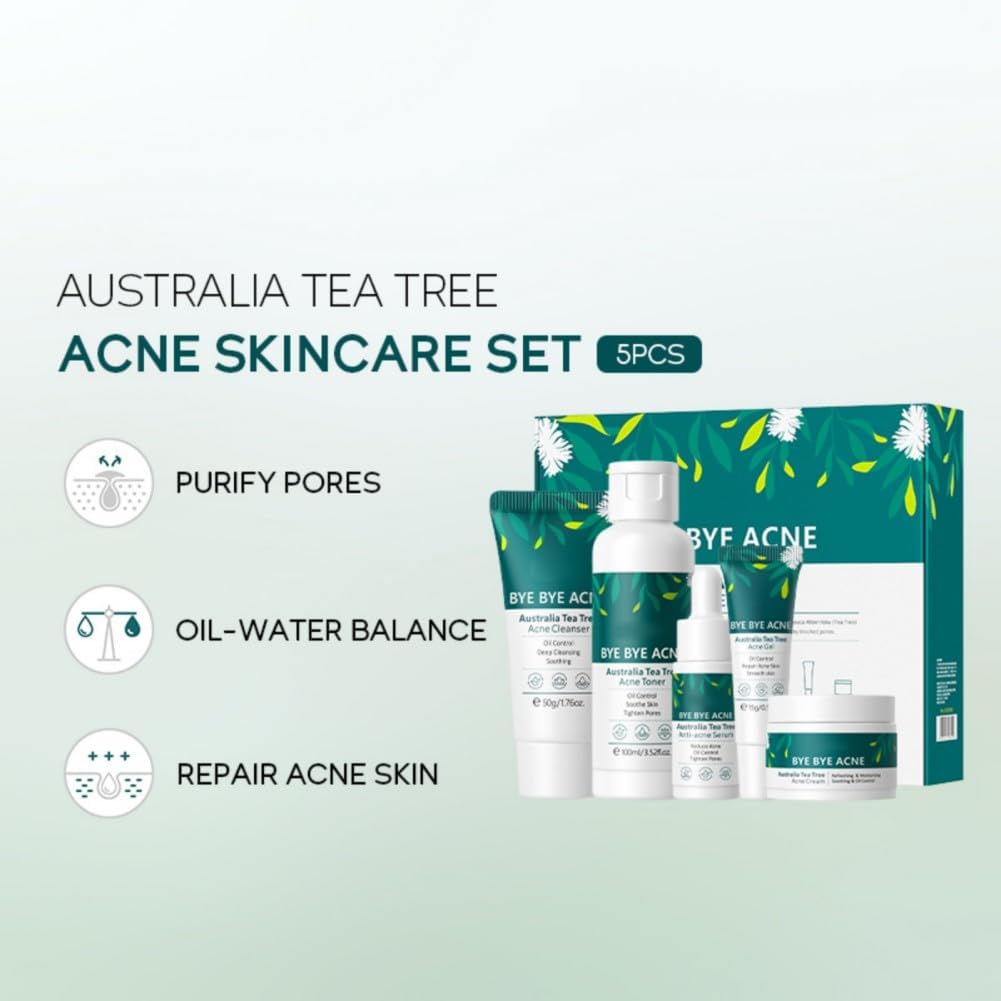 Ensemble complet de soins du visage, hydratant, nourrissant et contrôle du sébum, adapté à tous les types de peau, idéal pour offrir une beauté aux femmes avec un format mini voyage – Image 9
