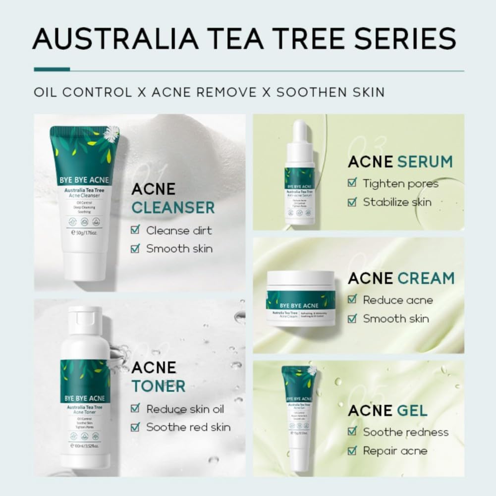 Ensemble complet de soins du visage, hydratant, nourrissant et contrôle du sébum, adapté à tous les types de peau, idéal pour offrir une beauté aux femmes avec un format mini voyage – Image 10