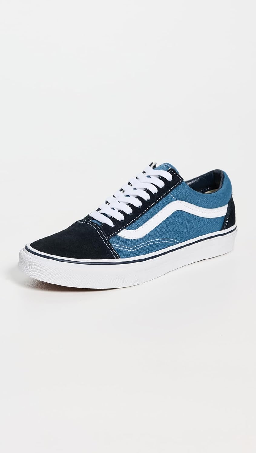 Vans Baskets basses unisexes UA Old Skool, bleu marine, 46 EU – Image 4