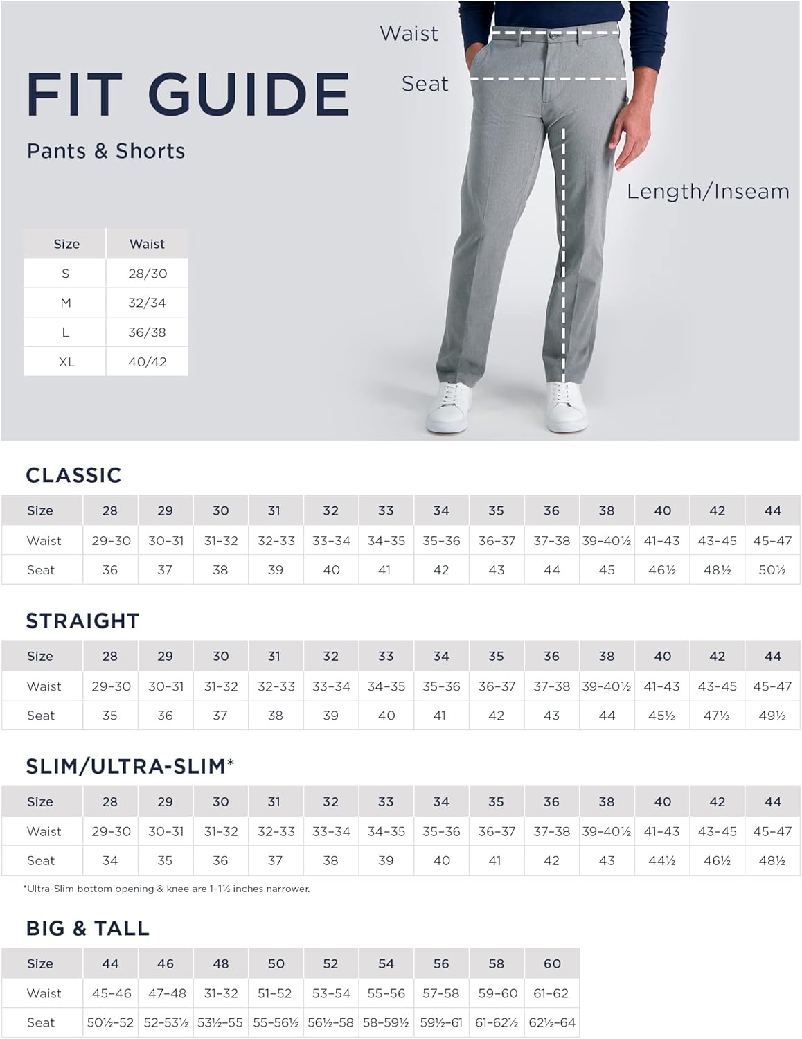 Haggar Premium No Iron Khaki Classic Fit Pleat Front Pant (tailles régulières et grandes et grandes) - Pantalon décontracté - Classique, Classique - Homme – Image 8