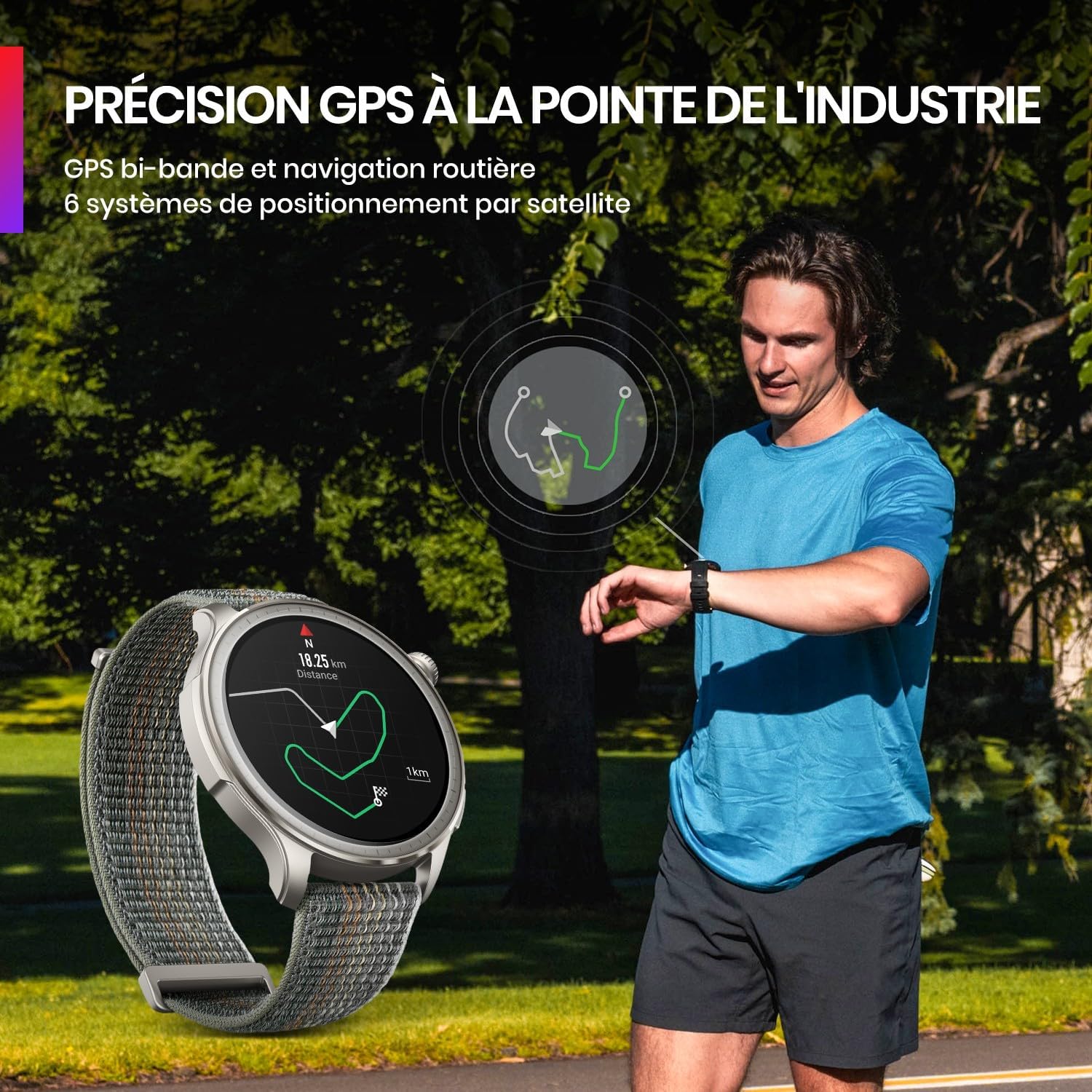 Montre intelligente Amazfit Balance 46 mm, paiement sans contact NFC, IA de fitness, autonomie de 14 jours, surveillance du sommeil et de la santé, GPS, 150 modes sportifs, pour Android et iPhone – Image 10