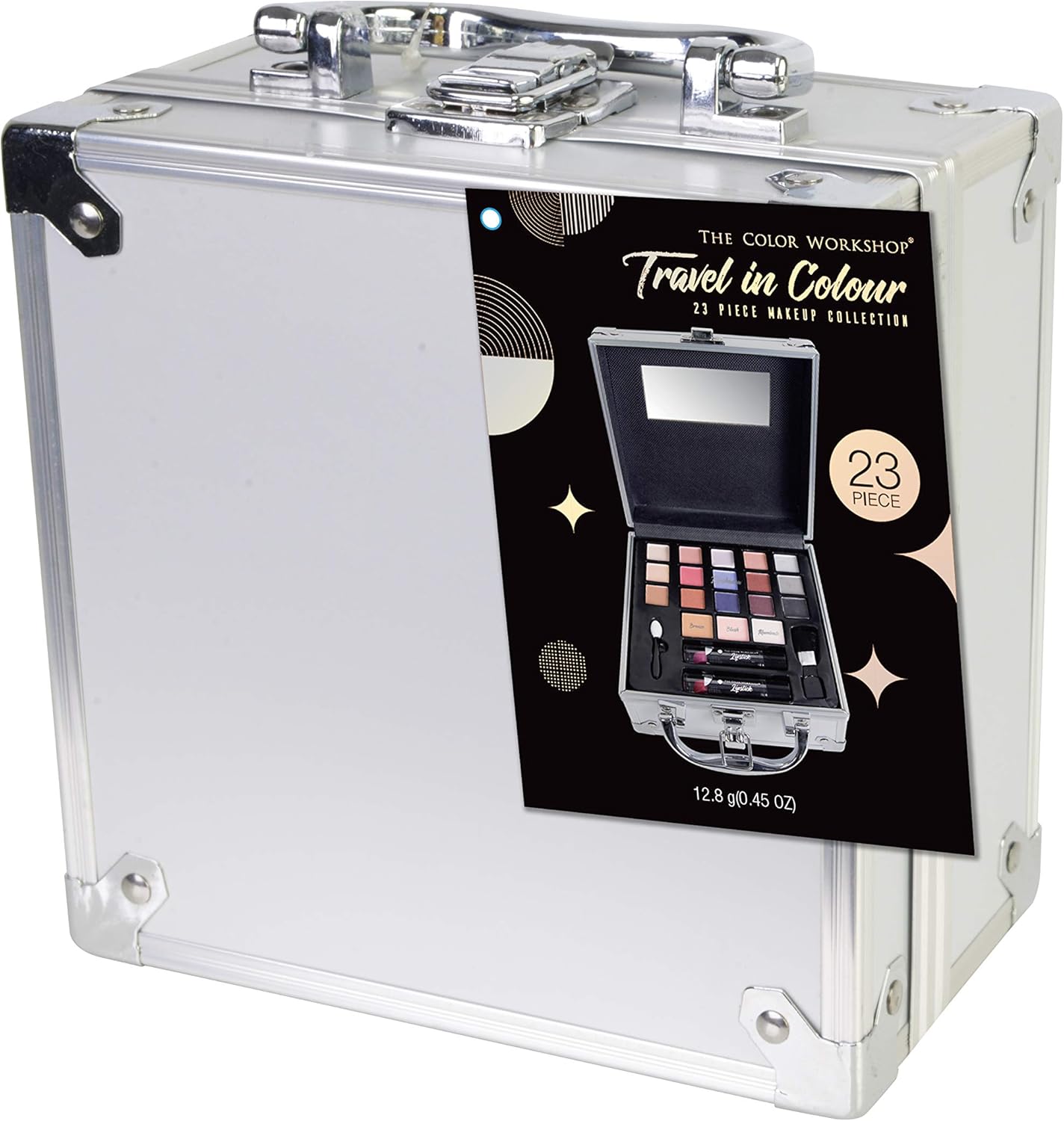 The Color Workshop Trousse de maquillage pour voyager en couleur - Trousse complète pour les yeux, le visage et les lèvres - Coffret de beauté pour filles, adolescentes et femmes – Image 4