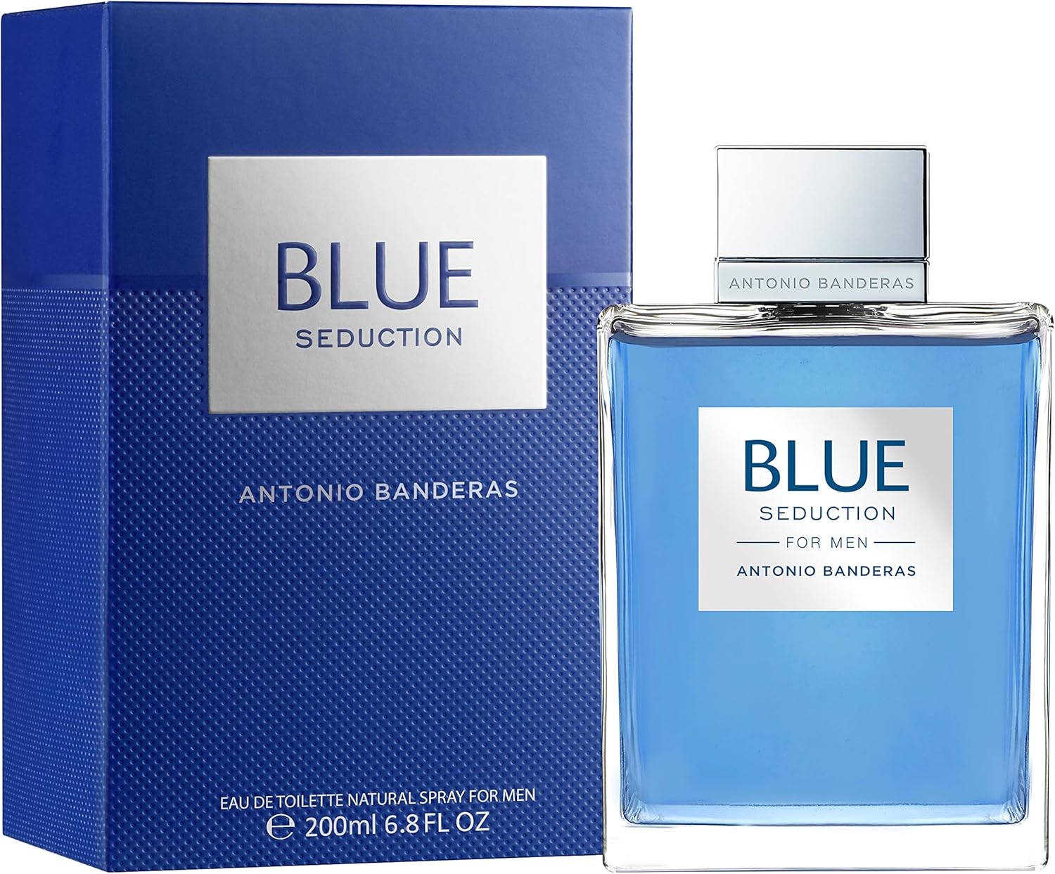Antonio Banderas Perfumes Blue Seduction Eau de Toilette Vaporisateur pour Homme 200 ml – Image 2