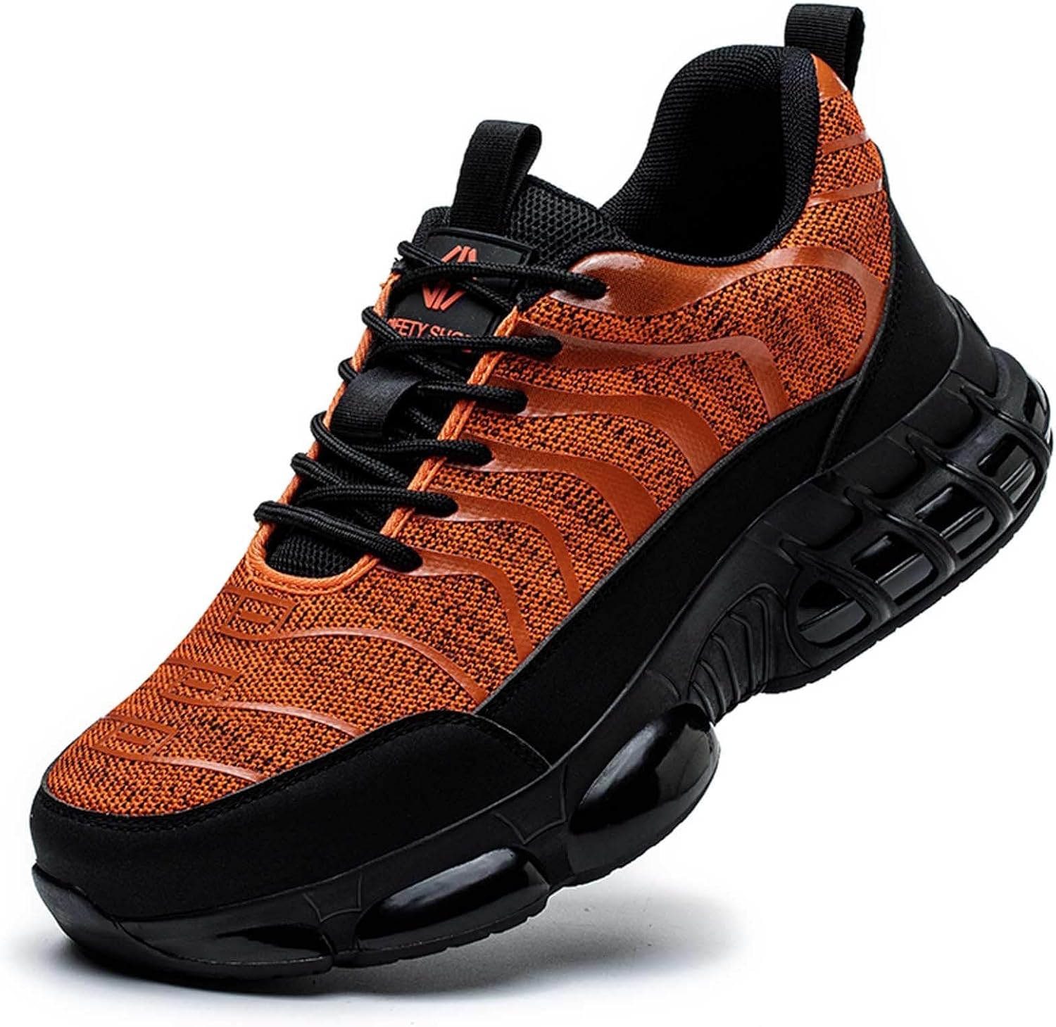 Chaussures de travail pour hommes - Chaussures de marche confortables Chaussures de travail légères et respirantes Baskets orthopédiques antidérapantes – Image 2