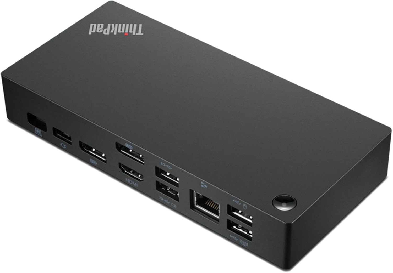 Station d'accueil Lenovo 40AY0090EU avec USB 3.2 Gen 1 (3.1 Gen 1) Type-C Noir – Image 2