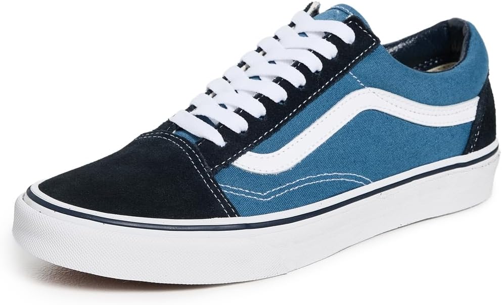 Vans Baskets basses unisexes UA Old Skool, bleu marine, 46 EU – Image 2