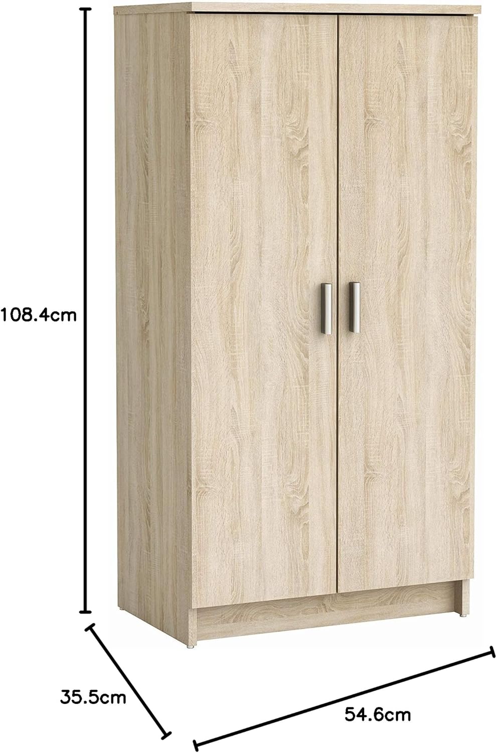 Demeyere - Meuble à Chaussures Chêne - Rangement de 21 paires de chaussures avec 6 étagères amovibles - Armoire Fabriquée en France – Image 11
